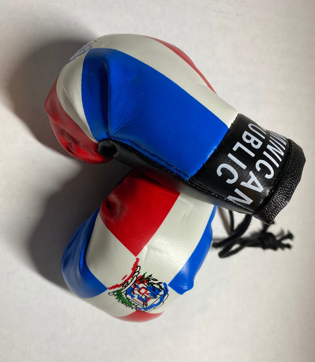 Dominican Republic Hanging Mini Boxing Gloves Pair