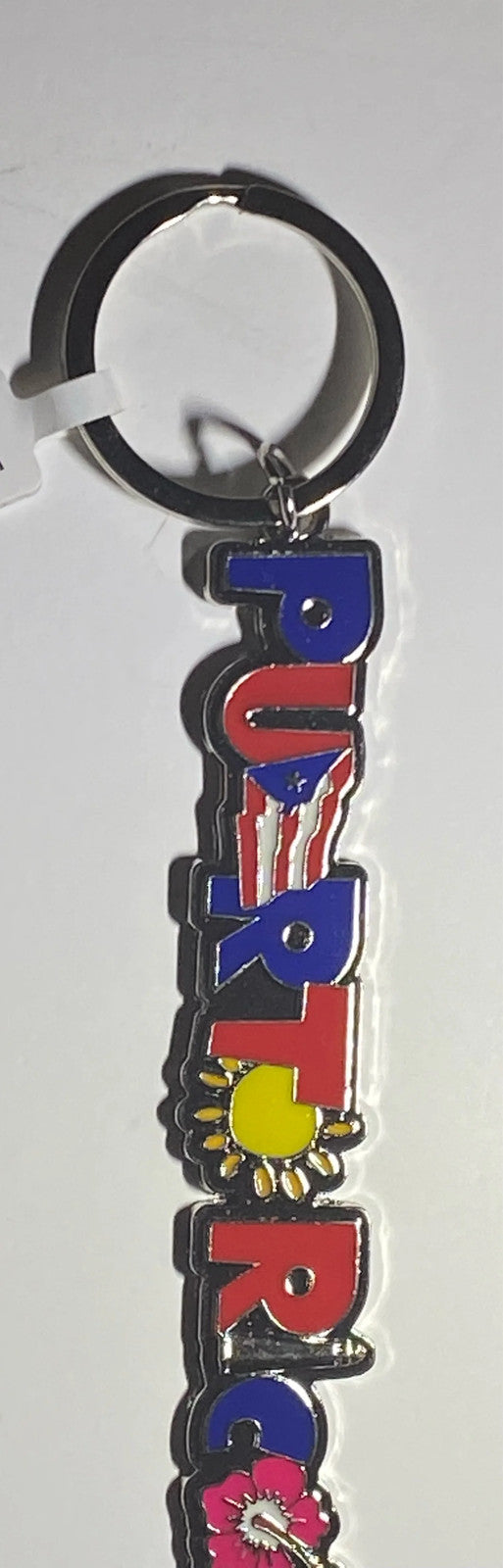 Puerto Rico Flag Keychain Amapola