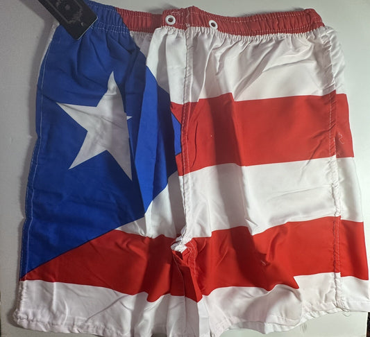 Puerto Rico Flag Swimming Shorts