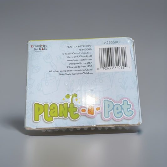 Creativity for Kids Plant-a-Pet Puppy Chia Growing Kit Faber-Castell 6440000