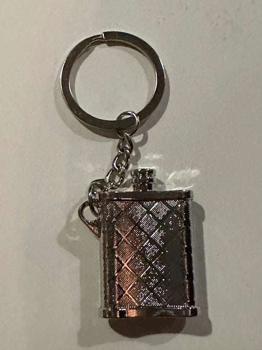 Puerto Rico Flask Keychain