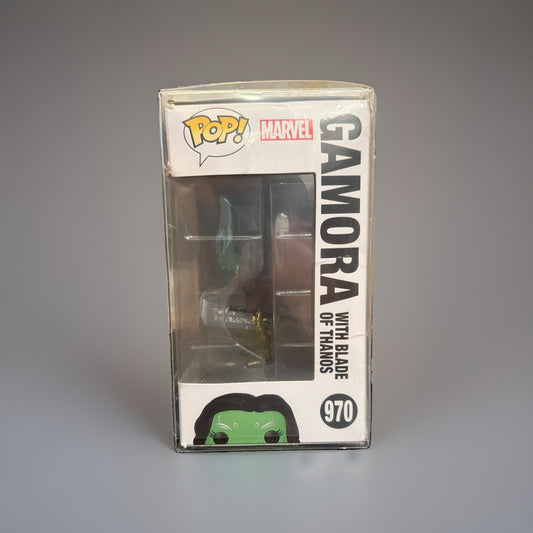 Funko Pop Marvel What If Gamora with Blade of Thanos 970 w/Protective Cover
