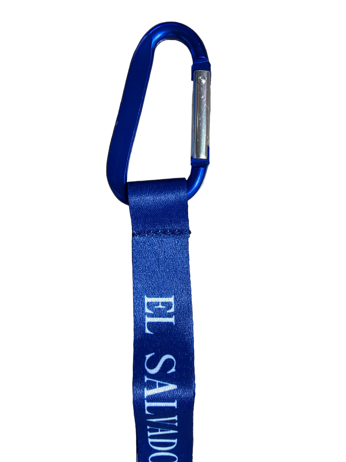 El Salvador Lanyard with Secure Carabiner Clip & ID Holder