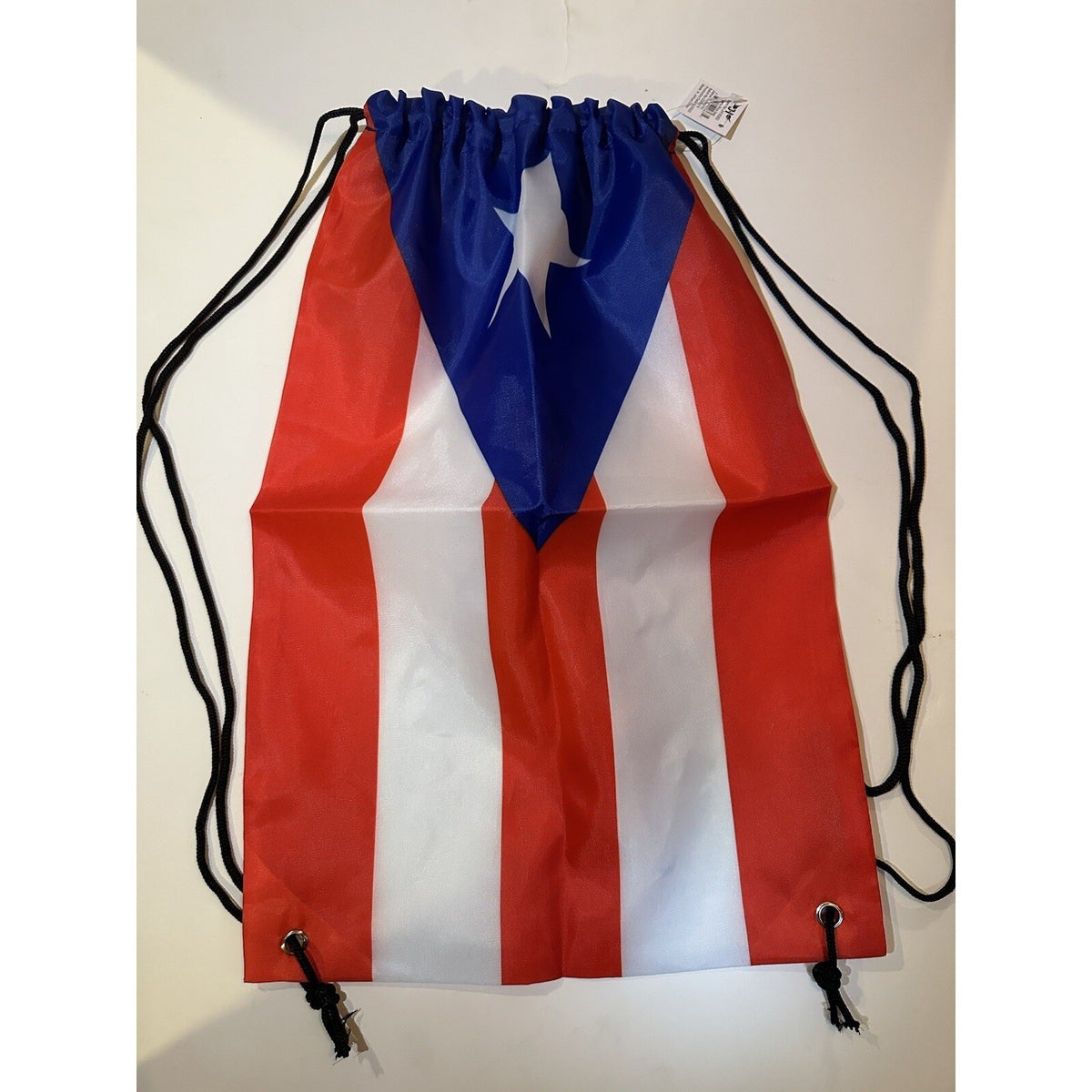 Puerto Rico Flag BackPack Drawstring 