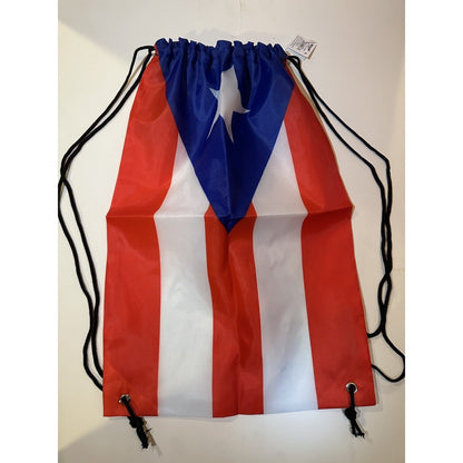 Puerto Rico Flag BackPack Drawstring 