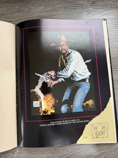 Rio By Doug Wildey Hardcover 1987 Limited Edition and Signed By Author 90/1500
