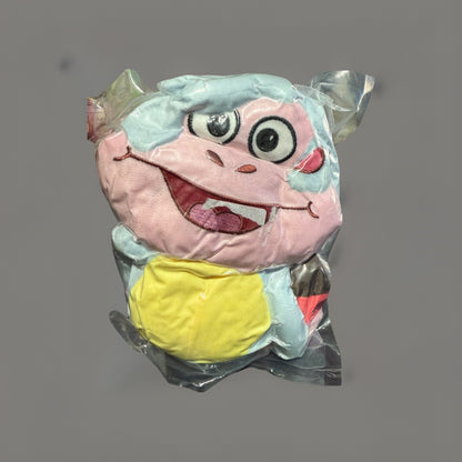 Dora the Explorer Boots the Monkey Plush Toy Blue Pink Vintage Nickelodeon Toy