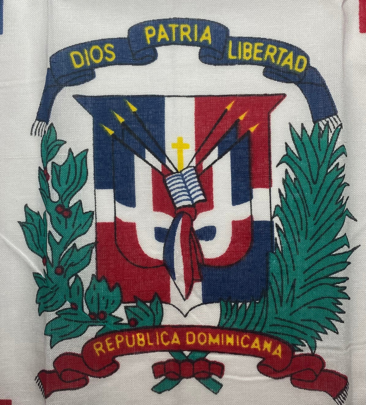Dominican Republic/Santo Domingo Bandana Scarf Mask 20 x 20 