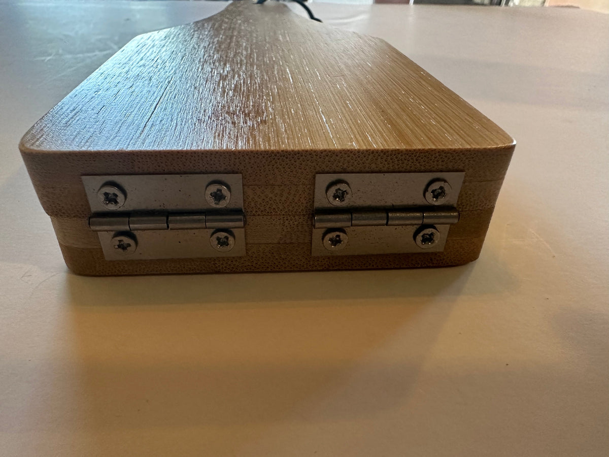 KLOC Tostonera Press Bamboo Large Puerto Rico Plantain Press Beige Wood