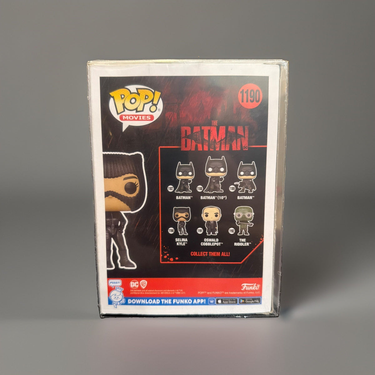 Funko Pop The Batman Selina Kyle 1190 w/Protective Cover