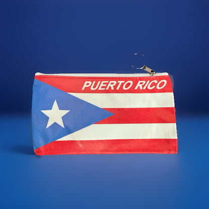 Puerto Rico Kids Mini Vinyl Wallet Aqua Blue