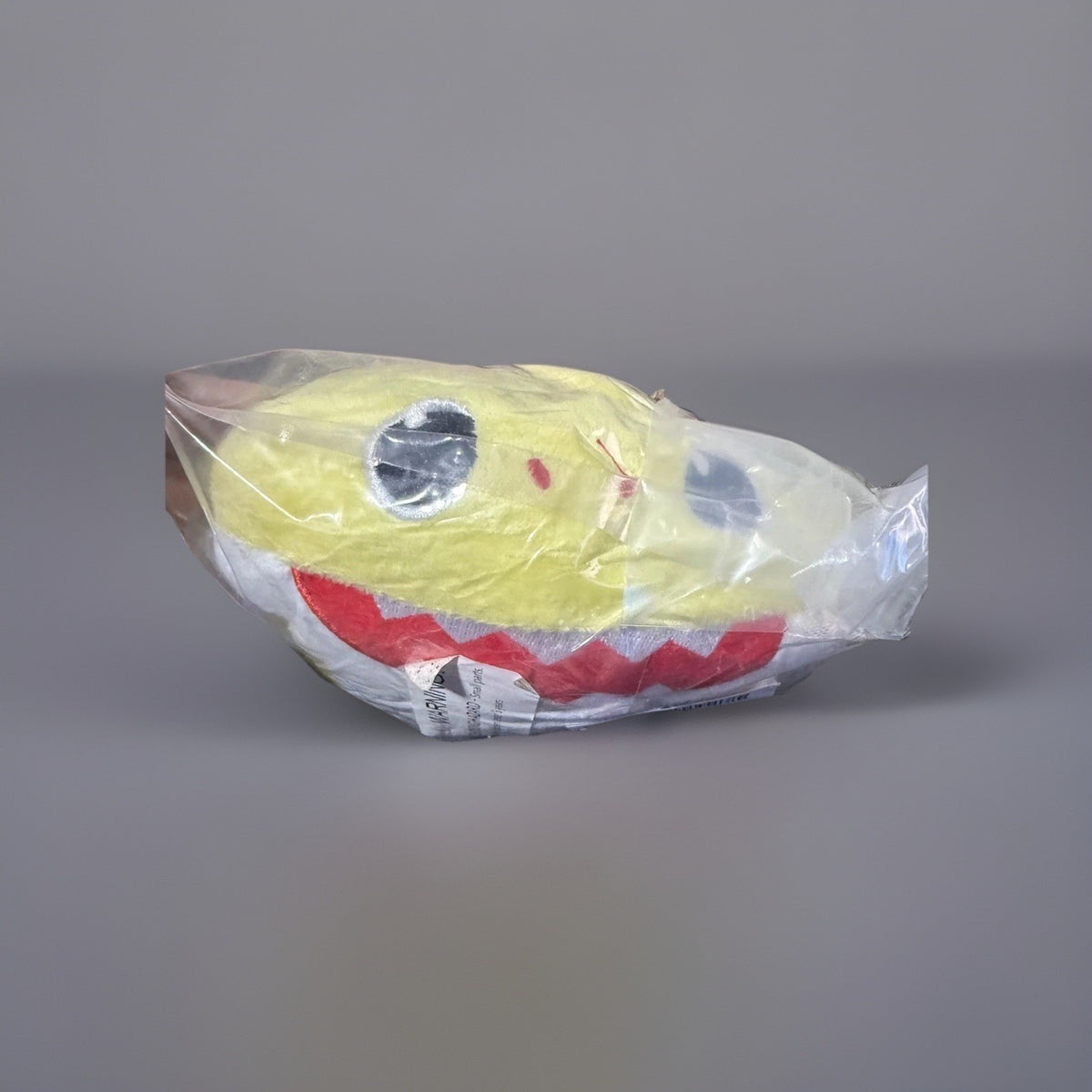 Shark Cute Plush Yellow Toy New