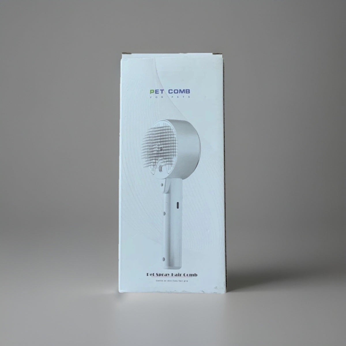 Pet Spray Hair Comb for Dogs White Grooming Tool with Spray Function New