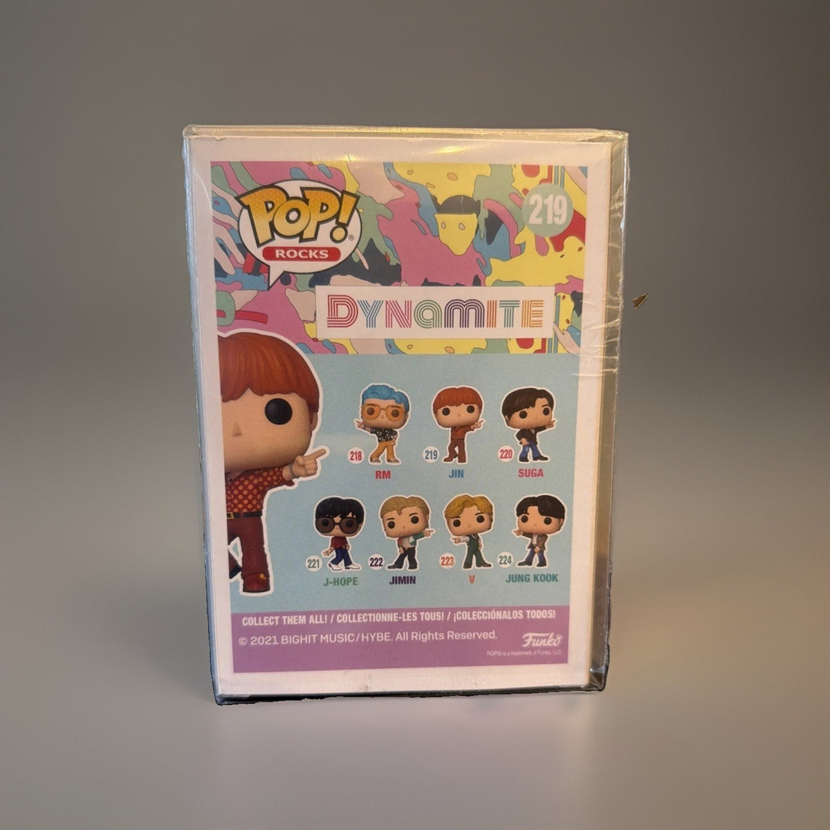Funko Pop! Vinyl: BTS - Jin #219 w/Protective Cover
