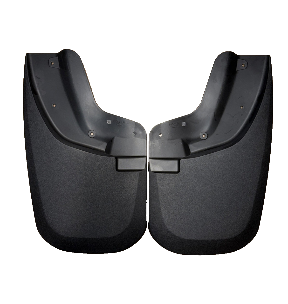 Husky Liners Front Molded Mud Flaps Guards 56691 for 2011-2016 Ford F250 F350