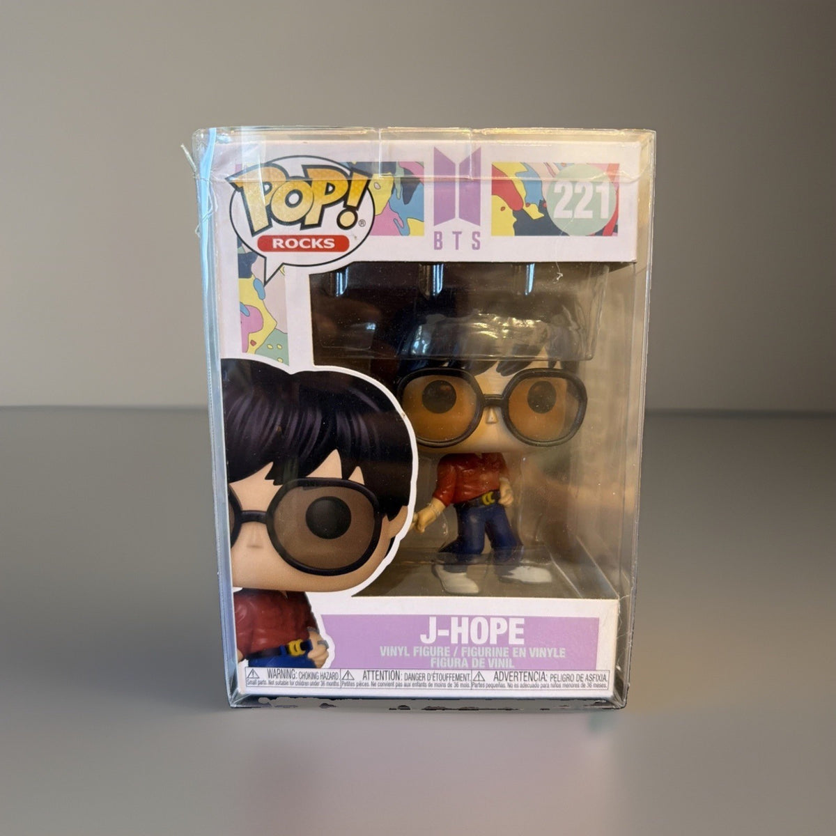 Funko Pop! Vinyl: BTS - J-Hope #221 w/Protective Cover