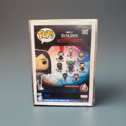 Funko Pop! Marvel America Chavez 1002 Doctor Strange w/Protective Cover