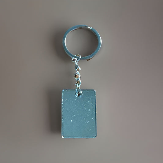 Puerto Rico Frog and Flag Keychain Coqui Souvenir Boricua Pride Enamel Key Ring
