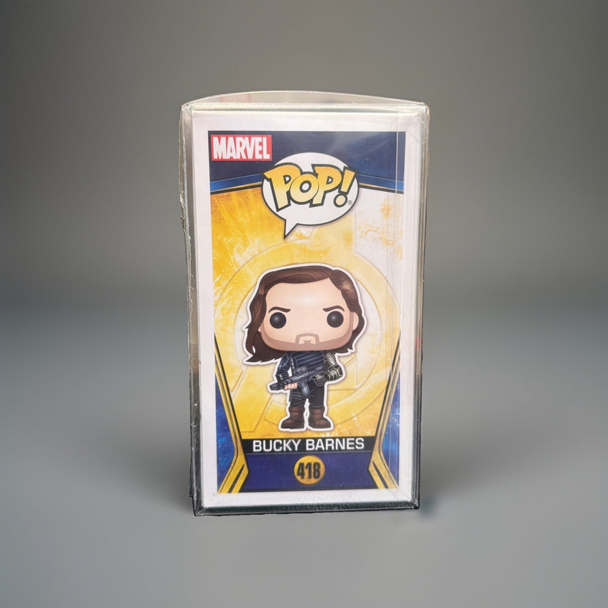 Funko Pop Marvel Bucky Barnes #418 Avengers Infinity War w/Protective Cover
