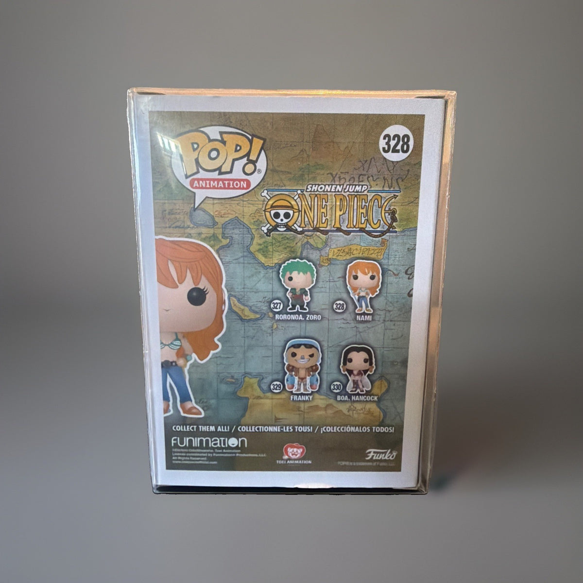 Funko Pop! Vinyl: One Piece - Nami #328 w/Protective Cover