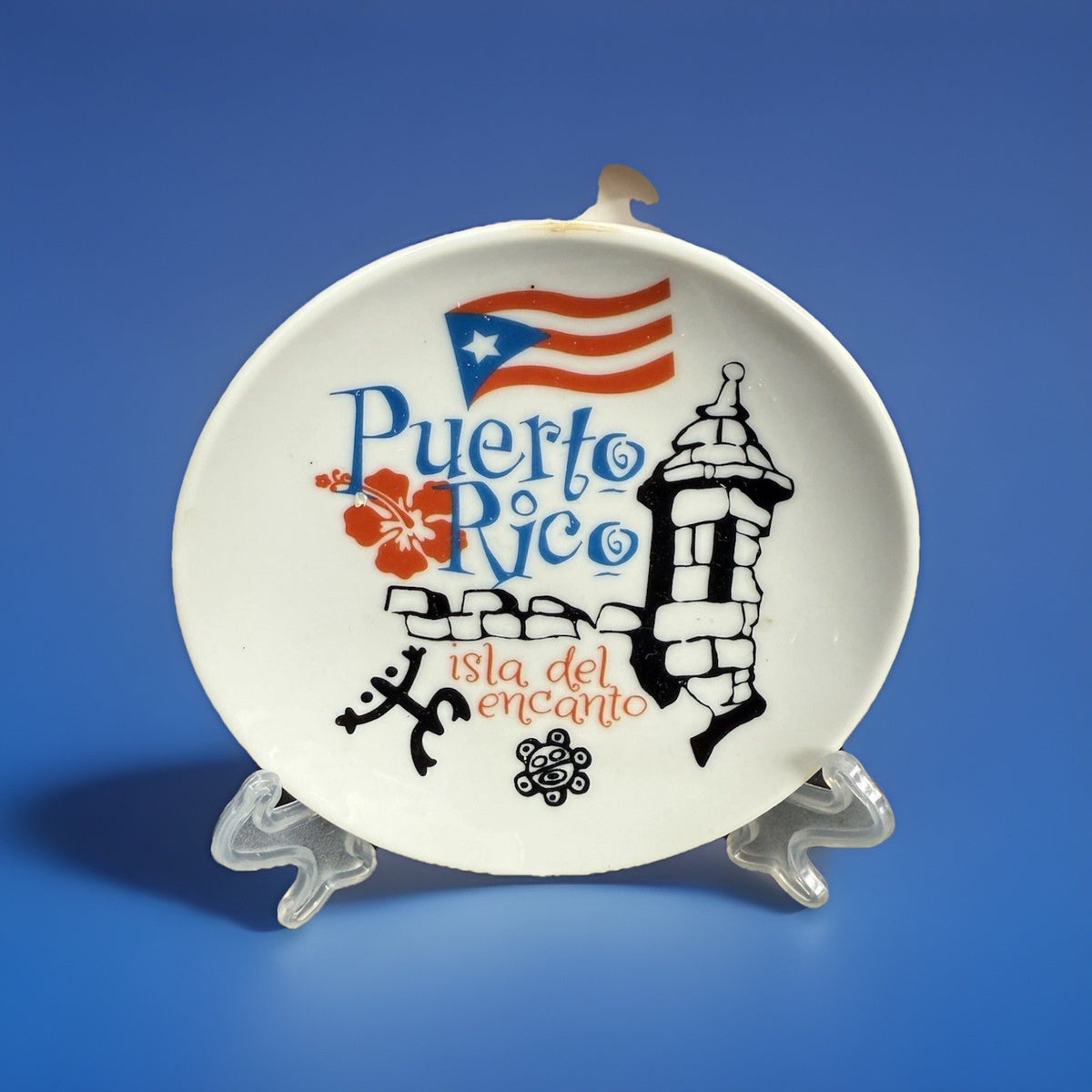 Puerto Rico Decorative plate stand included 4 design to choose