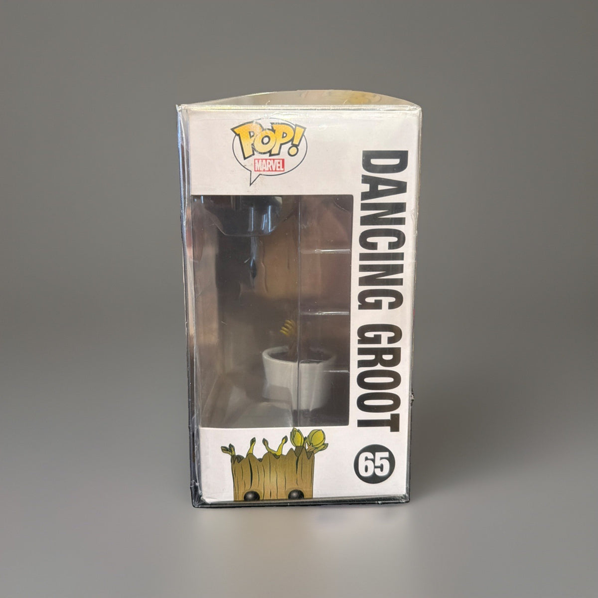 Funko Pop! Marvel Dancing Groot #65 Guardians of the Galaxy w/Protective Cover