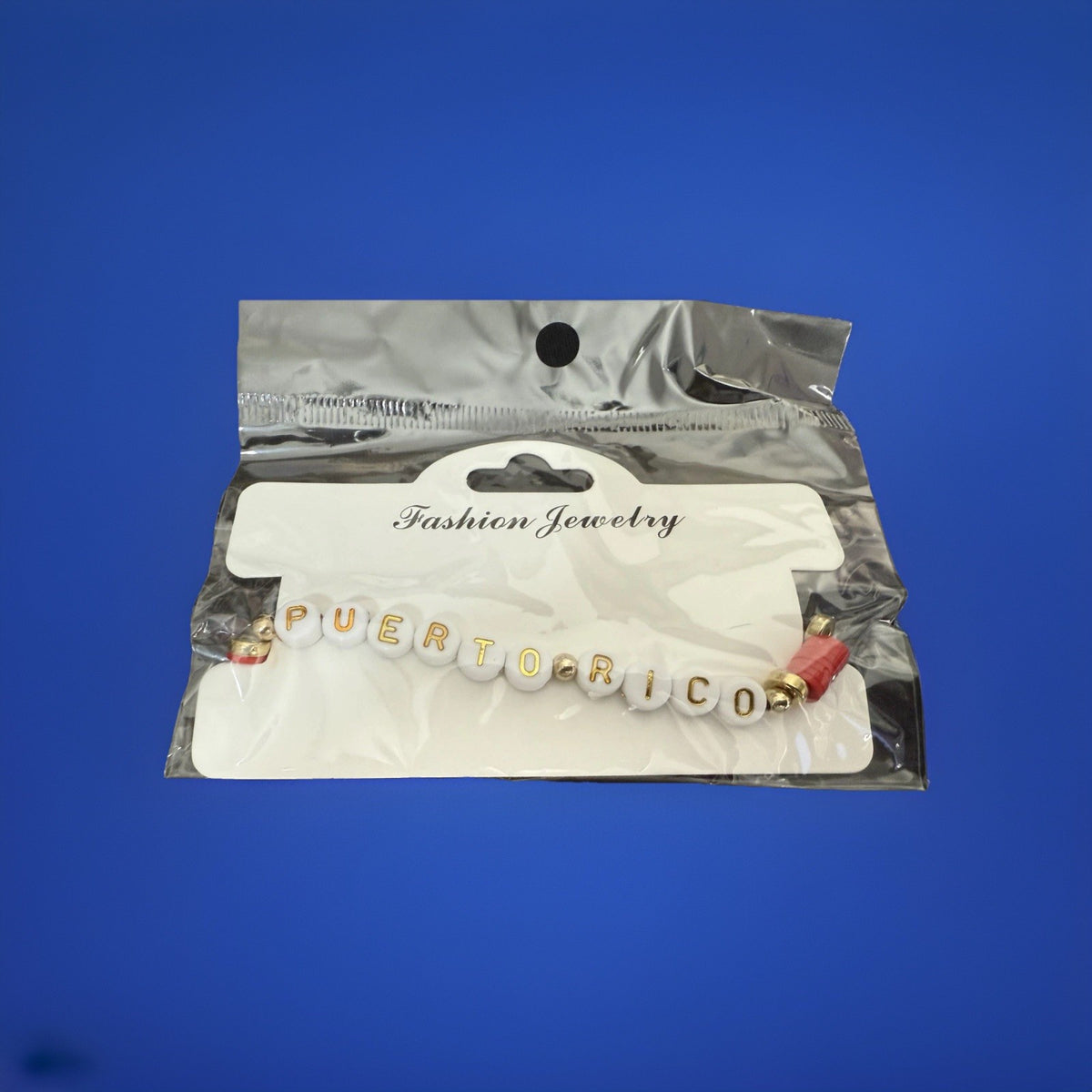 Puerto Rico Bracelet with Letters