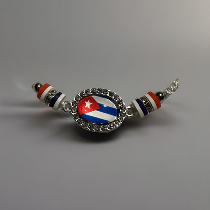 Cuba Flag Bracelet Macrame Cuban