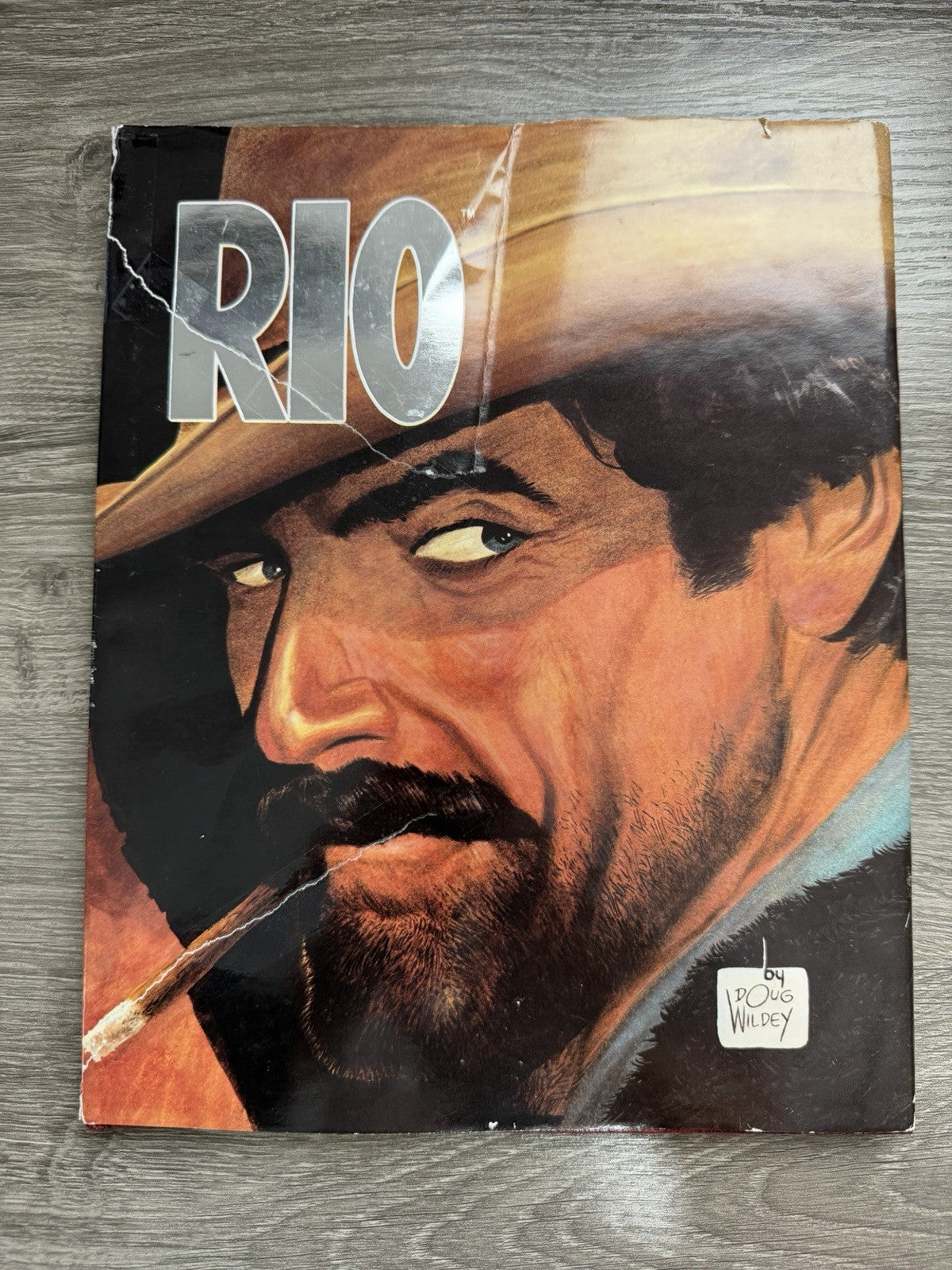 Rio By Doug Wildey Hardcover 1987 Limited Edition and Signed By Author 90/1500