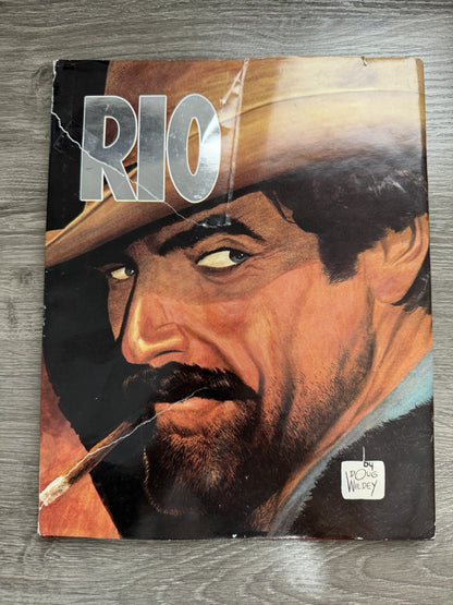 Rio By Doug Wildey Hardcover 1987 Limited Edition and Signed By Author 90/1500