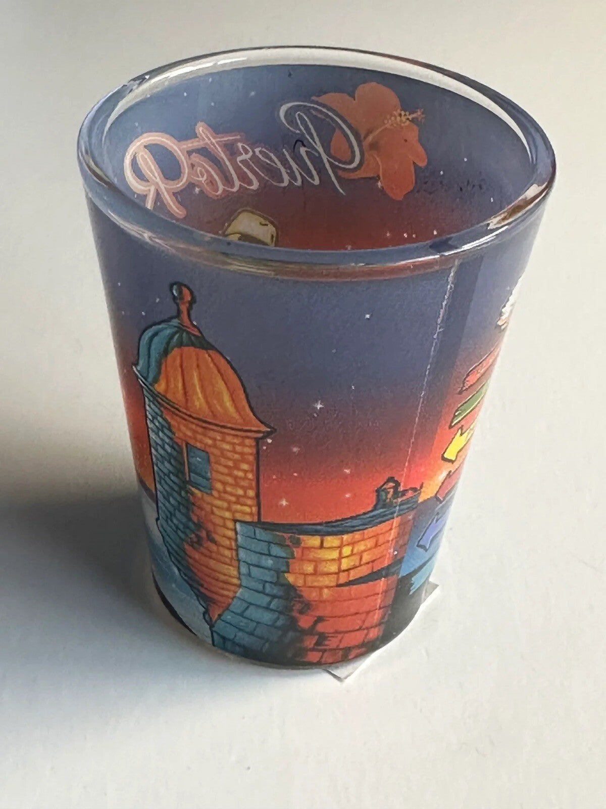 Puerto Rico Shot Glass 4 Varieties to Choose 