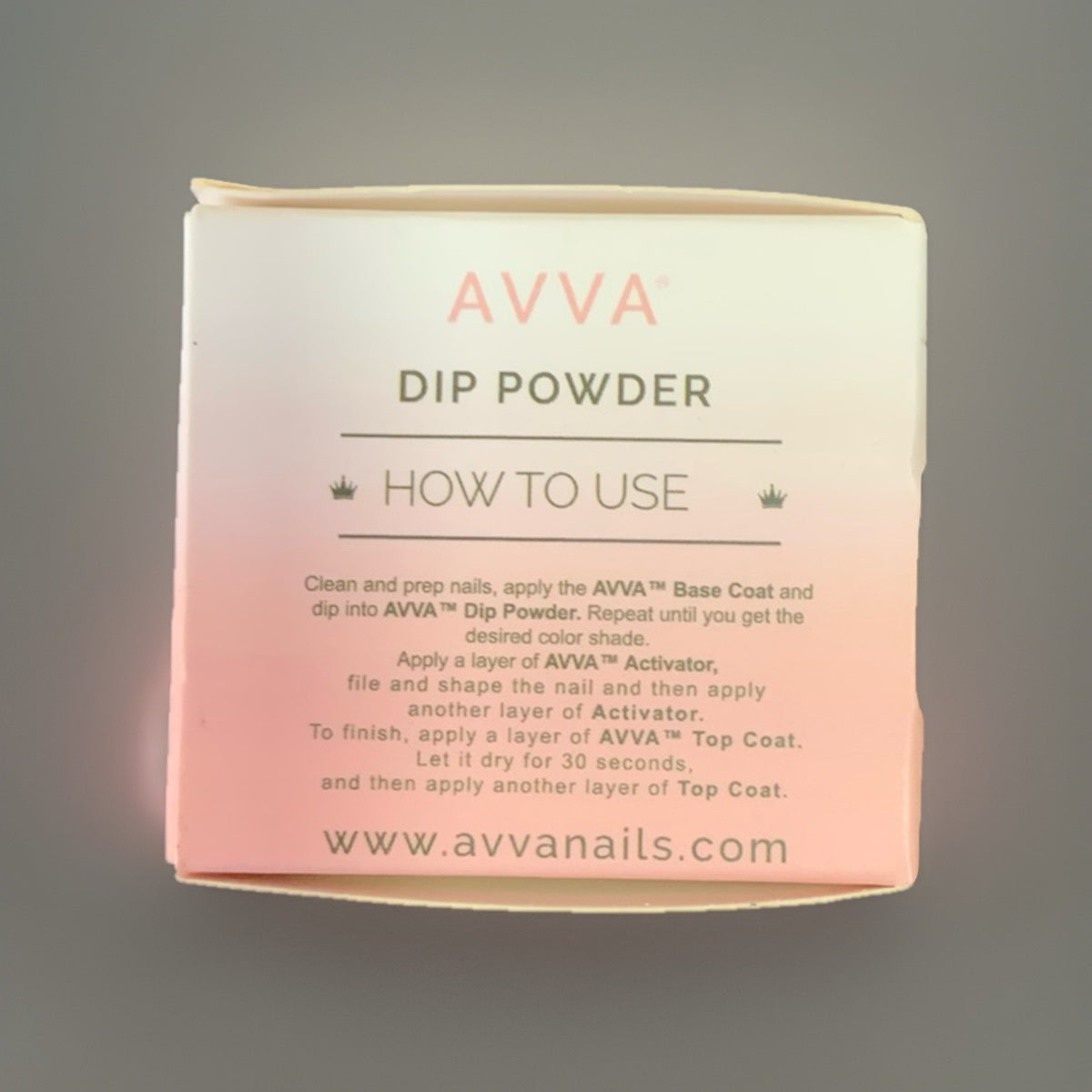 AVVA Dip Powder Shade 061 Natural Pink Nail Enhancement 0.6 oz New Sealed