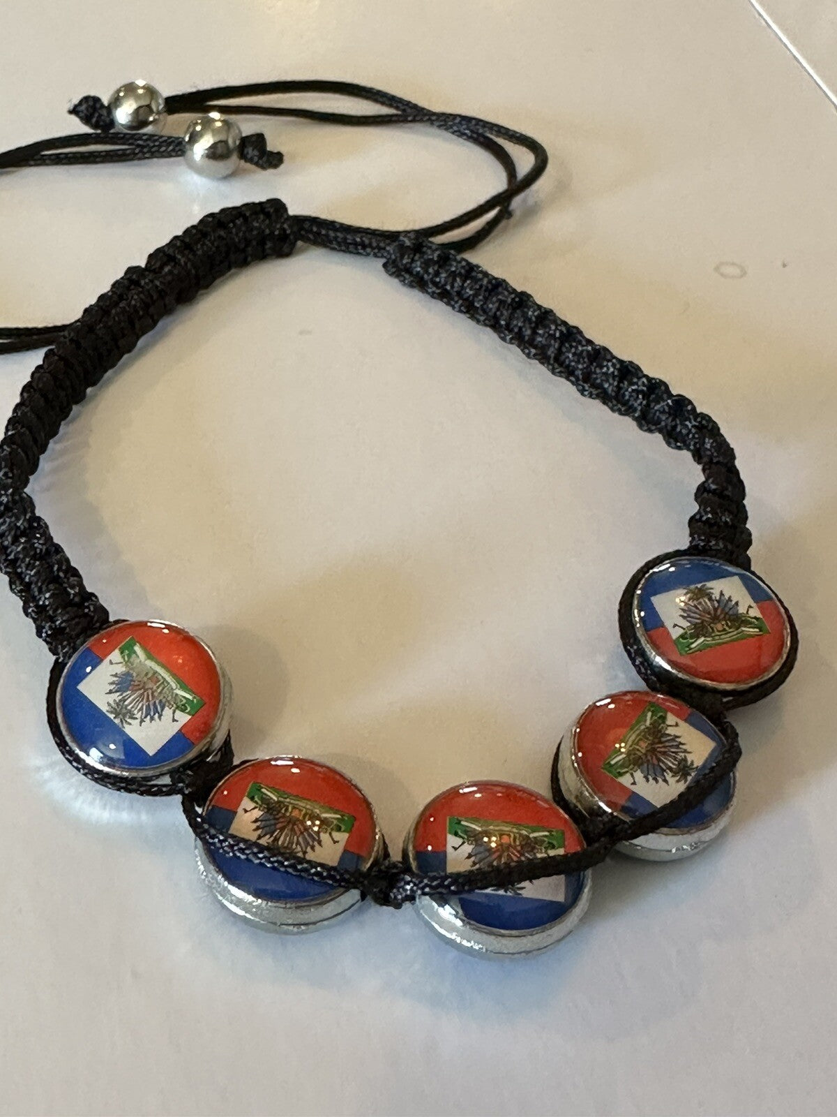 Santo Dimingo Dominican Macrame Bracelet 