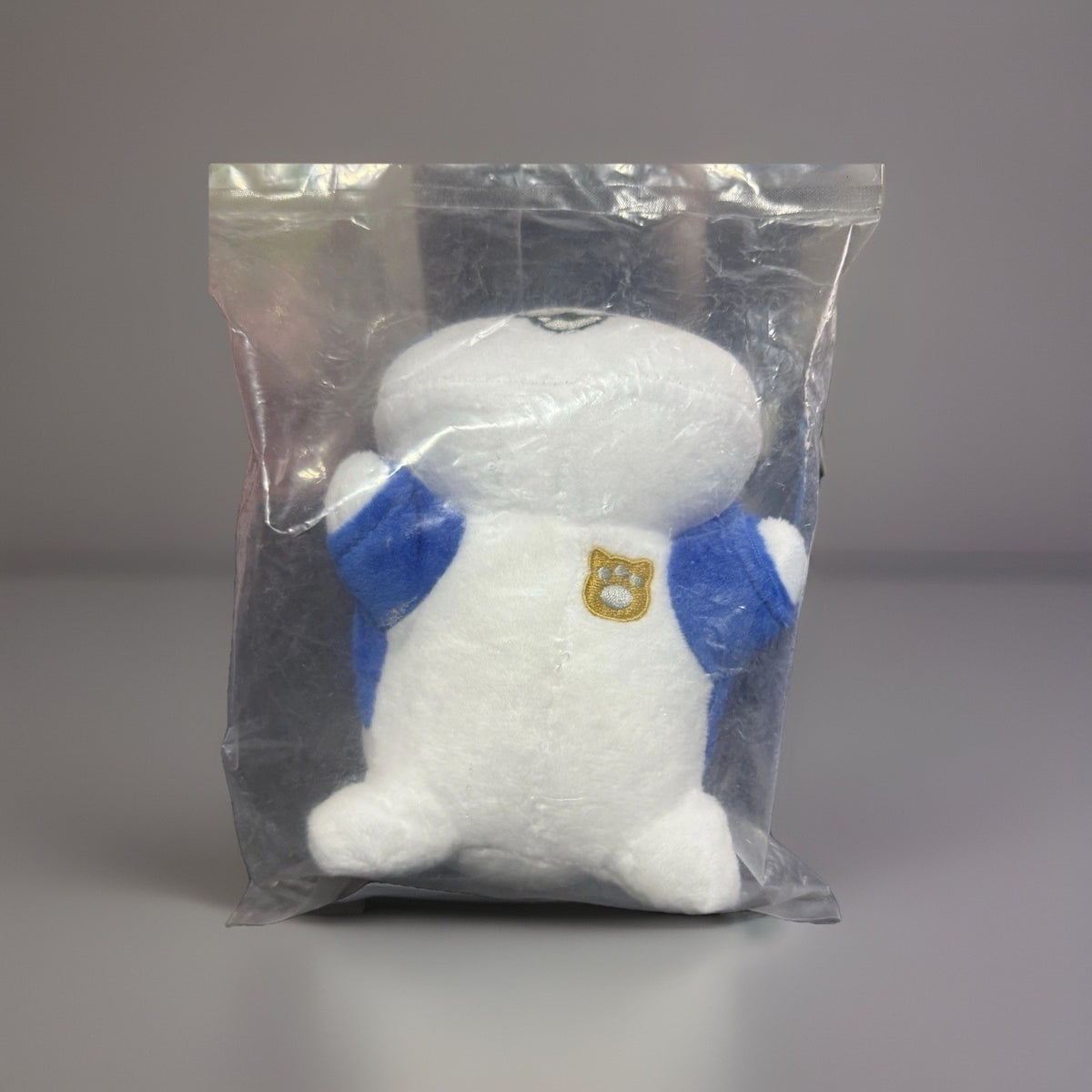 Blue White Cat Plush Toy Small Stuffed Animal Washable Kitten X0043TWRX3