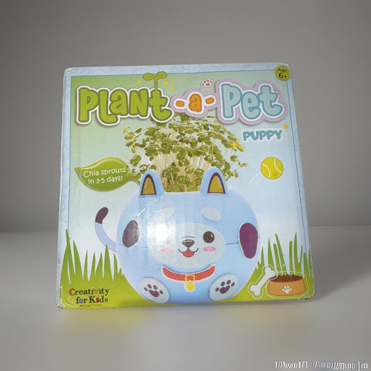 Creativity for Kids Plant-a-Pet Puppy Chia Growing Kit Faber-Castell 6440000