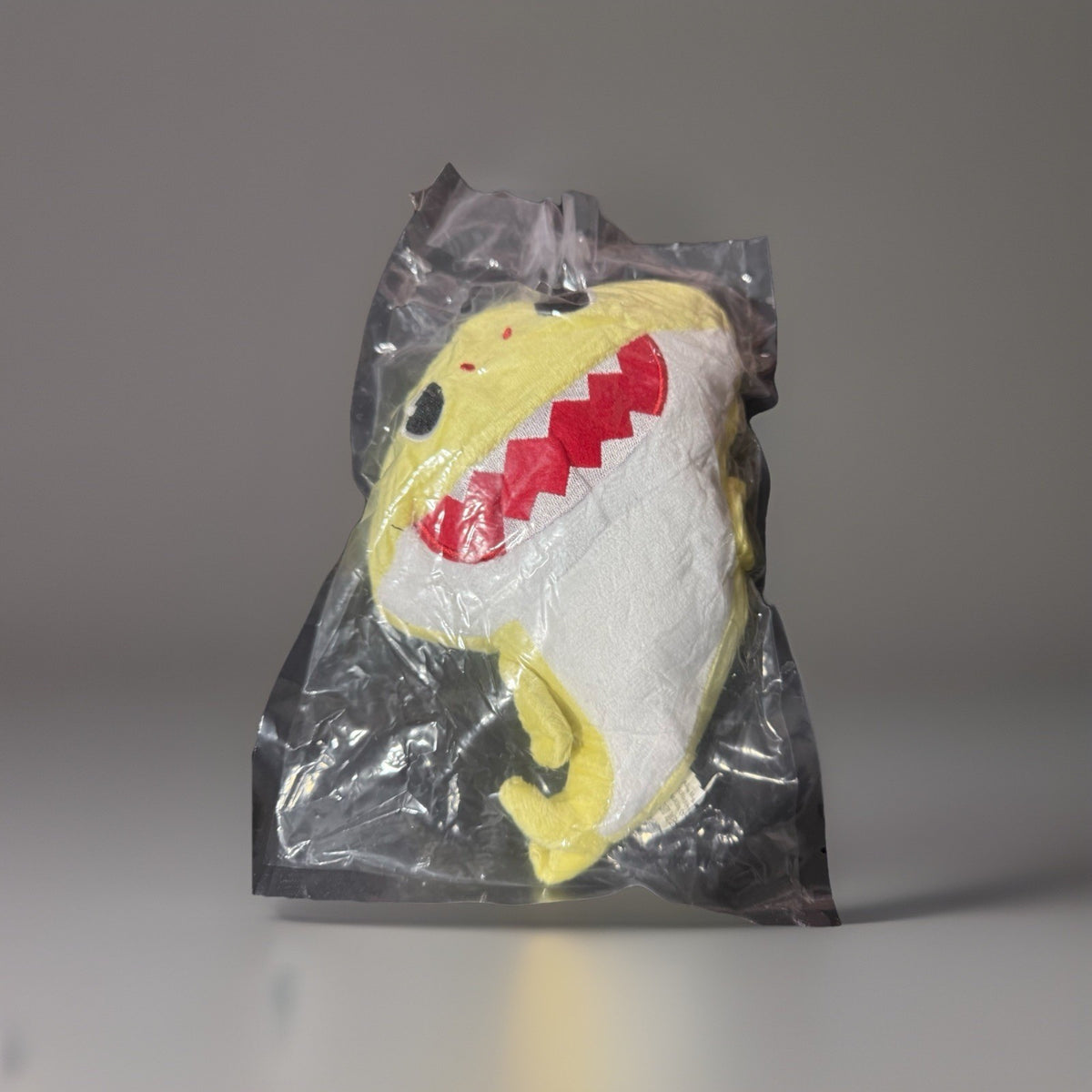 Shark Cute Plush Yellow Toy New