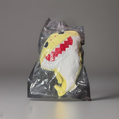 Shark Cute Plush Yellow Toy New