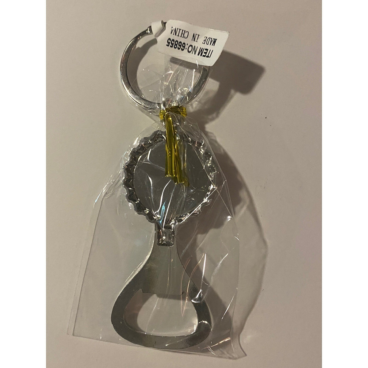 Rico Puerto Rico Flag Bottle Opener Keychain Mens Multicolor Metal Key Ring
