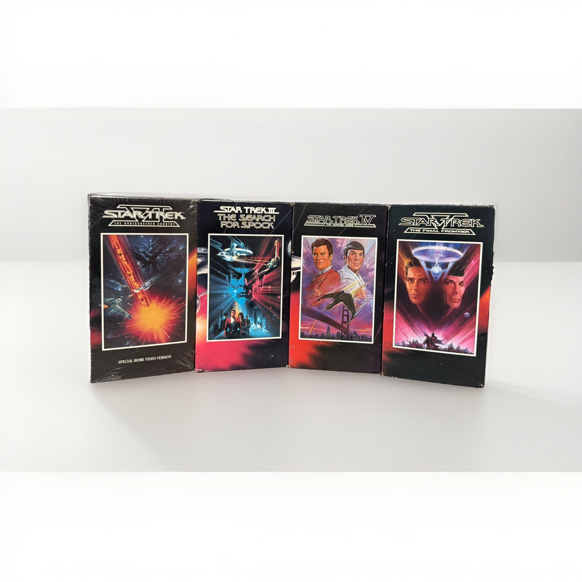 Star Trek The Movie 4 VHS Collection (III to VI)- 1991-1992
