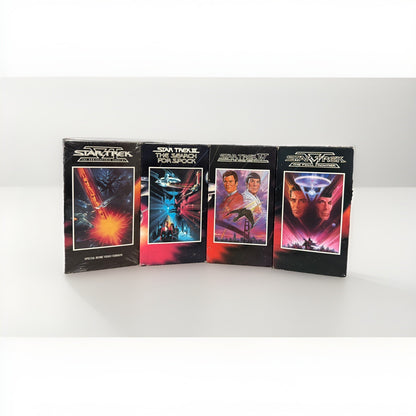 Star Trek The Movie 4 VHS Collection (III to VI)- 1991-1992