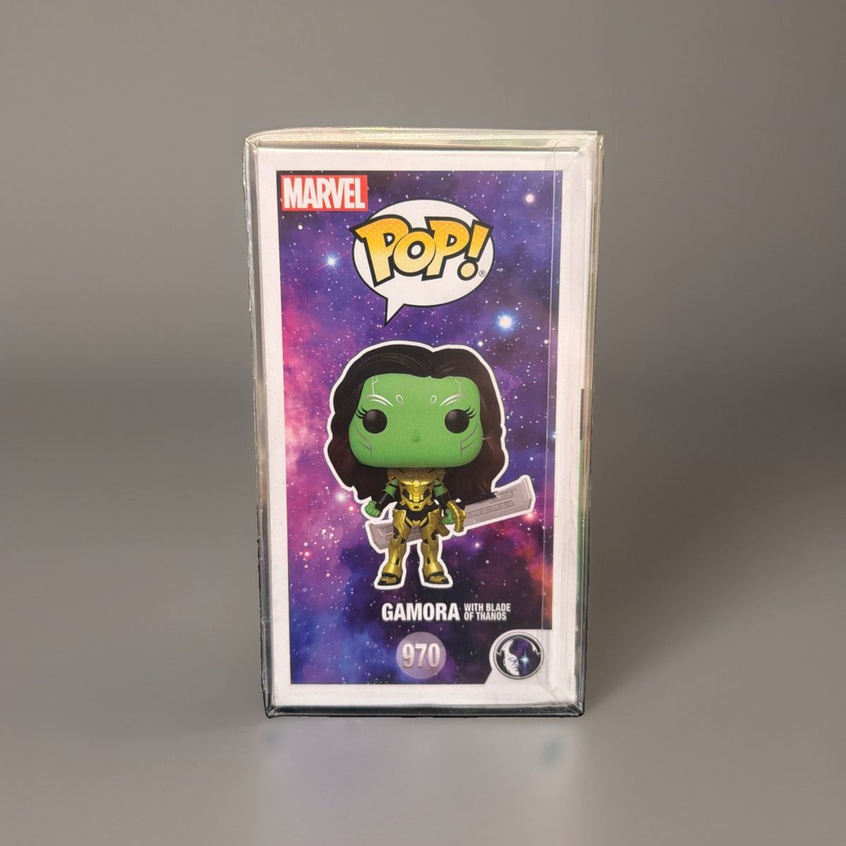 Funko Pop Marvel What If Gamora with Blade of Thanos 970 w/Protective Cover