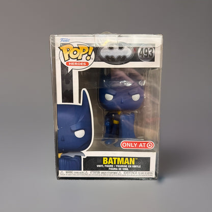 Funko Pop Heroes Batman 493 Target Exclusive Vinyl Figurew/Protective Cover