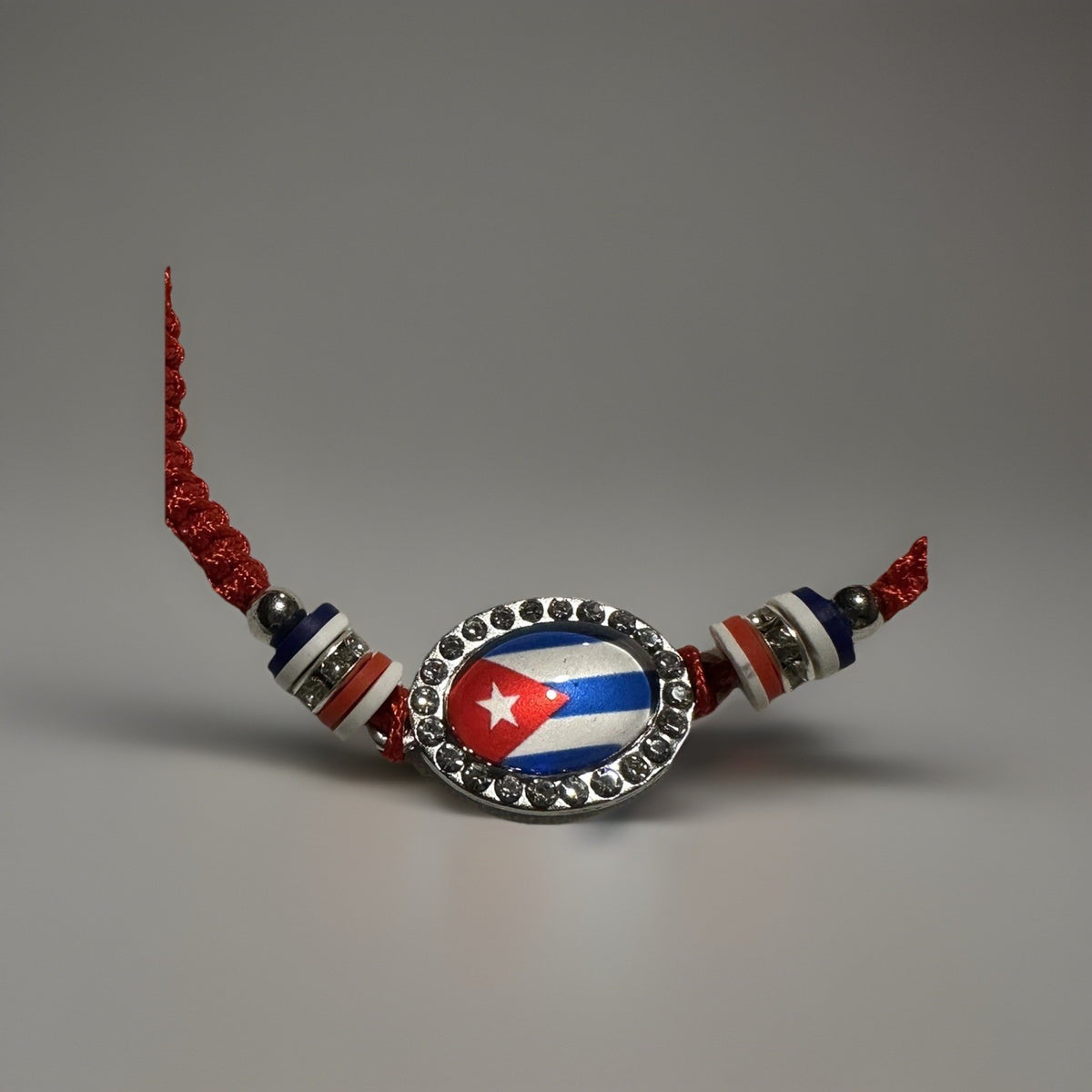Cuba Flag Bracelet Macrame Cuban