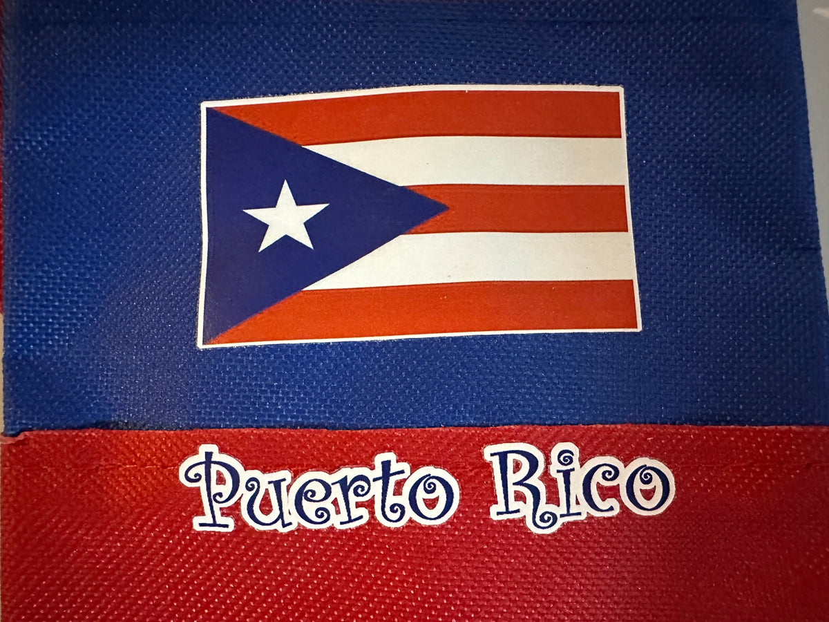 Puerto Rico Kids Handbag with Flag 