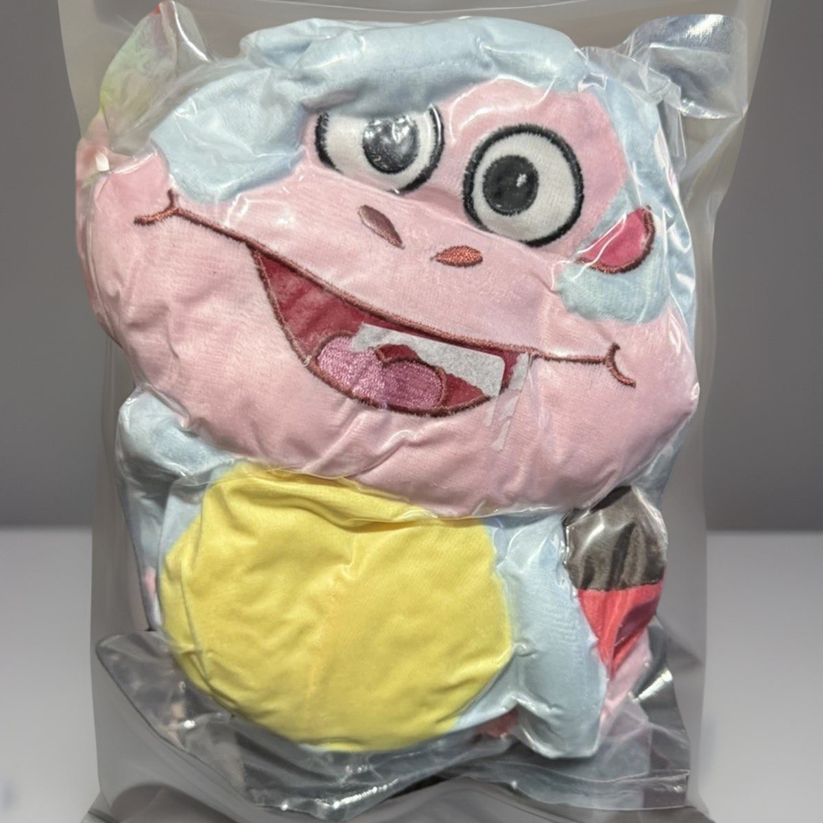 Dora the Explorer Boots the Monkey Plush Toy Blue Pink Vintage Nickelodeon Toy