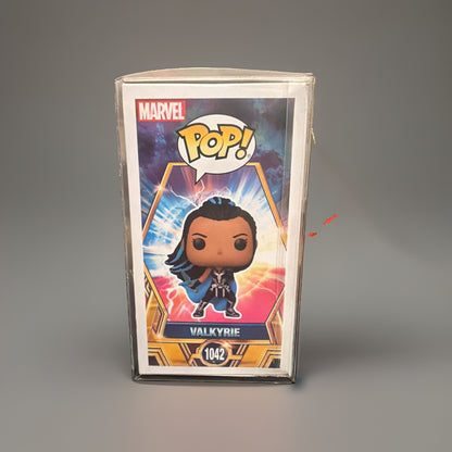 Funko Pop! Vinyl Marvel Valkyrie #1042 Thor Love and Thunder w/Protective Cover