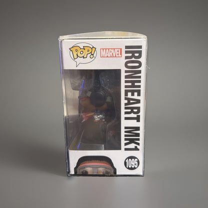 Funko Pop Marvel Ironheart MK1 #1095 Black Panther w/Protective Cover