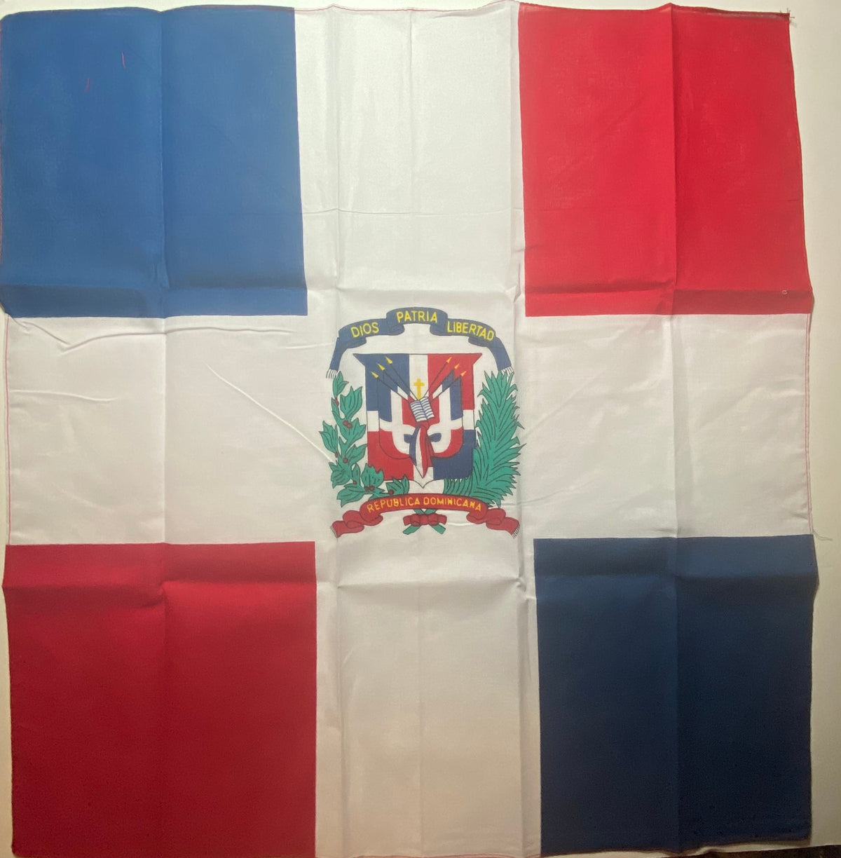 Dominican Republic/Santo Domingo Bandana Scarf Mask 20 x 20 