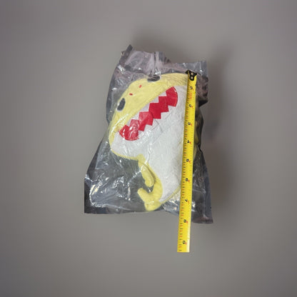 Shark Cute Plush Yellow Toy New