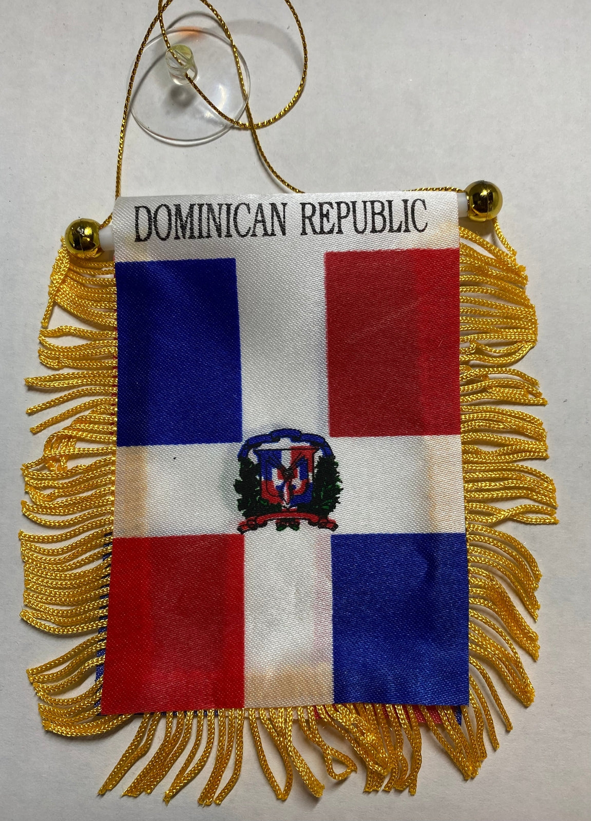 Dominican Republic Mini Banner  4 X 6 